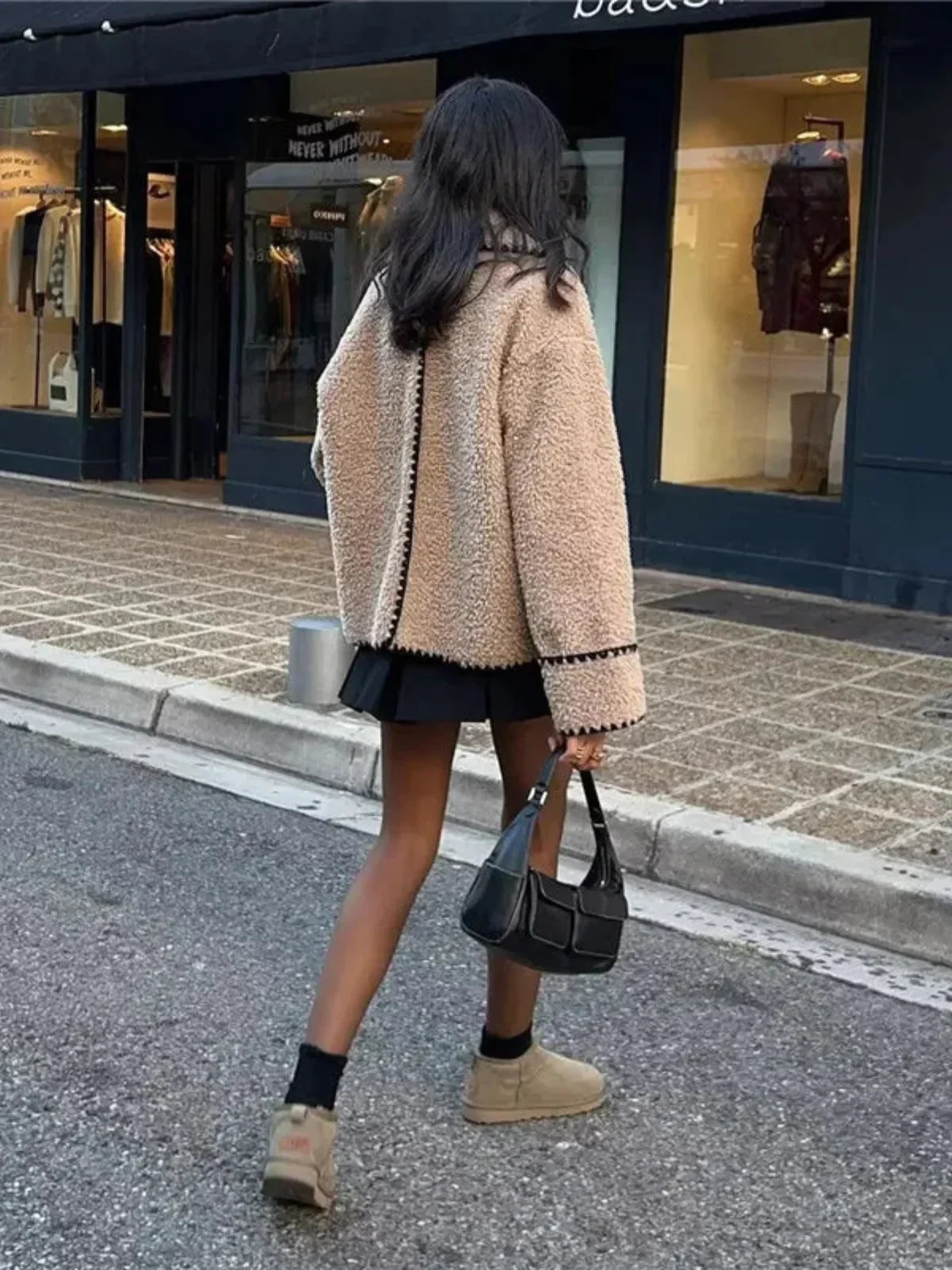 WW | Gesteppte Lammwolljacke