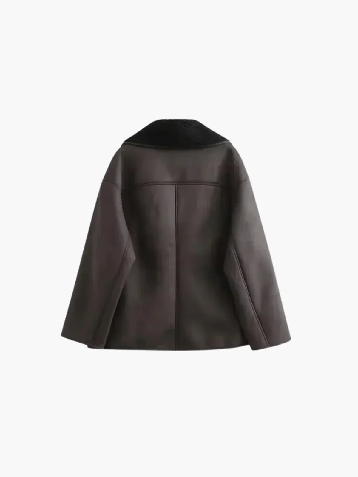WW | Schicker Faux Shearling Mantel