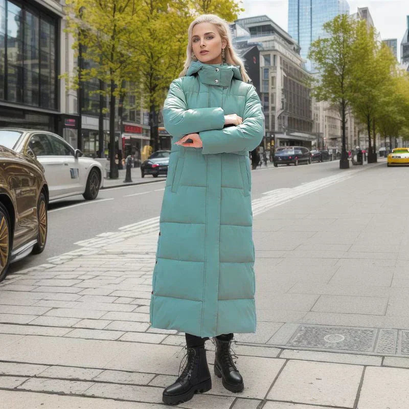 WW | Langer Damen Wintermantel