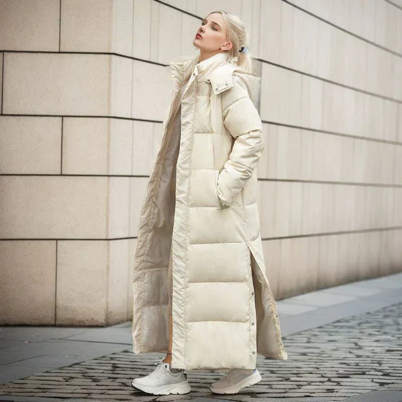 WW | Langer Damen Wintermantel