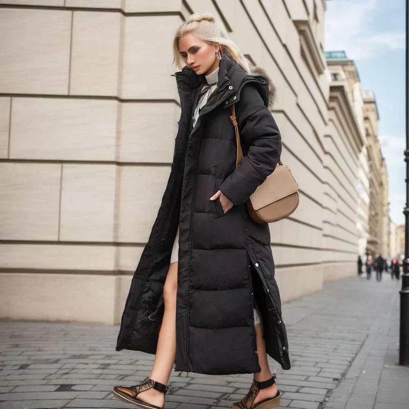 WW | Langer Damen Wintermantel