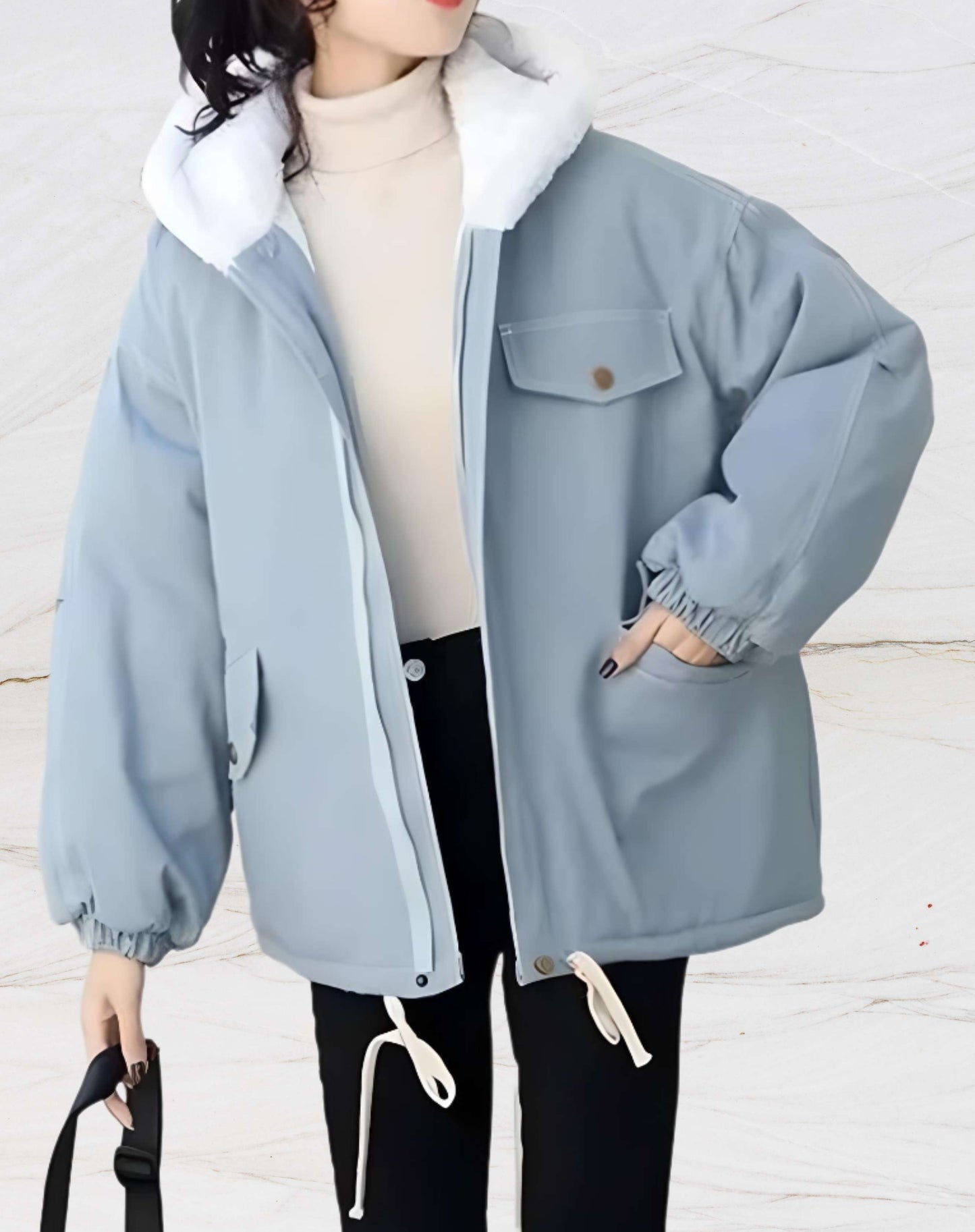 WW | Women's Jacket with Fleece Lining and Hood