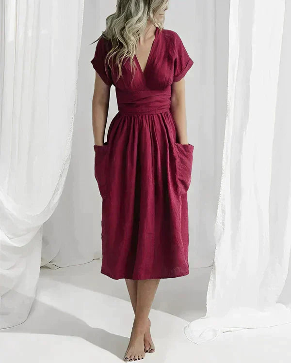 WW | Elegant Linen Dress