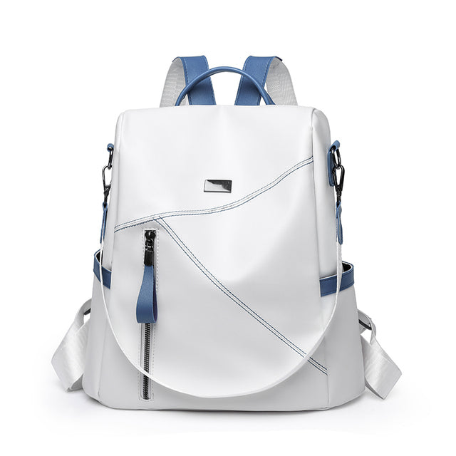 WW | Luxury Women's Travel Black Red White Backpack