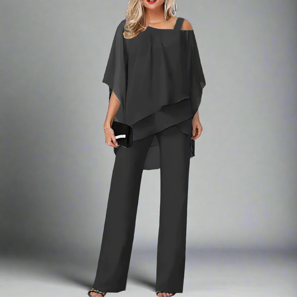 WW | Chiffon Satz Für Damen Elegantes Satz Für Festliche Abende