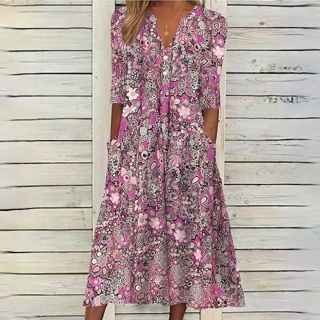 WW | Floral Dress for Fresh Spring