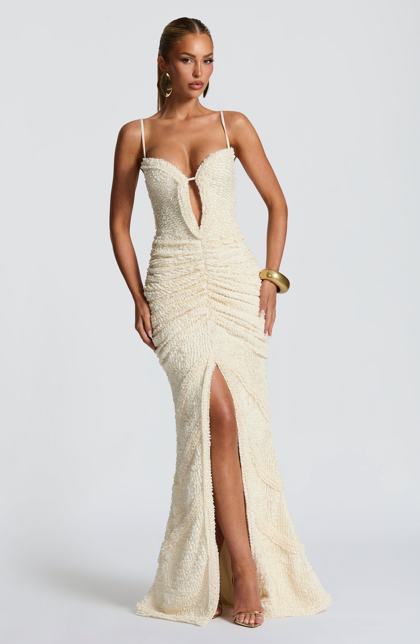 Sienna™ | Sculptural Glamour Evening Gown