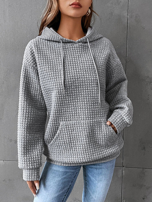 WW | Baumwoll-Hoodie mit Vintage Backprint für Damen - Perfekt für den Alltag