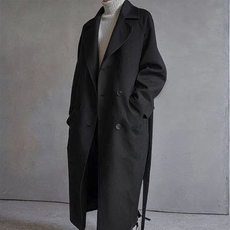 WW | Doppelreiher-Wollmantel - Zeitloser Stil - Elegant und Warm