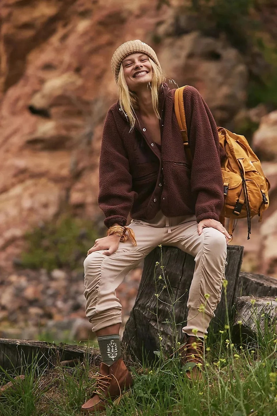 WW | Warm fleece jacket with pockets