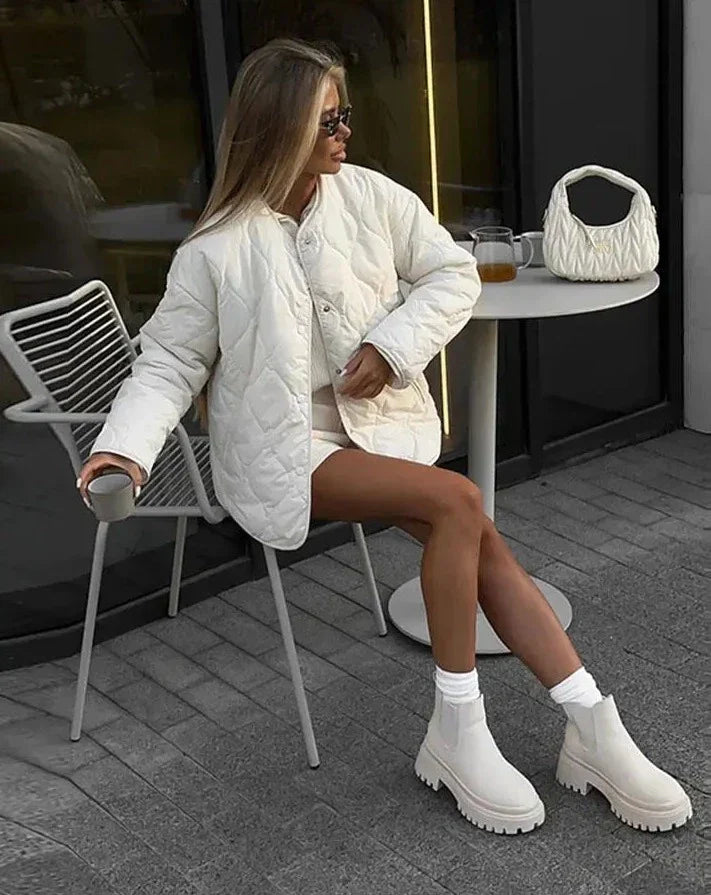 WW | Weiße Damenjacke