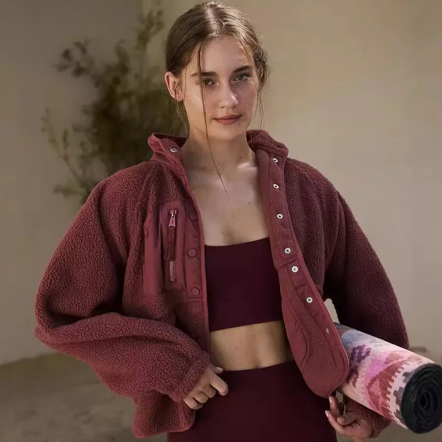 WW | Warm fleece jacket with pockets