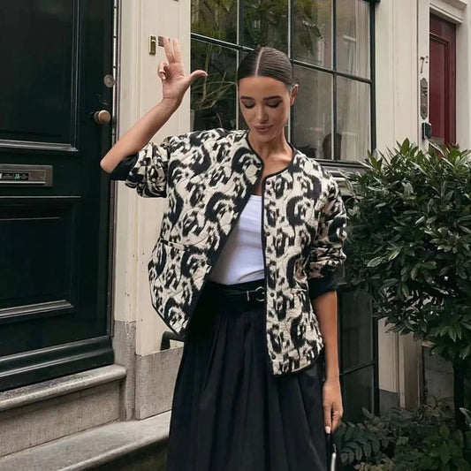 WW | Elegante bedruckte Jacke