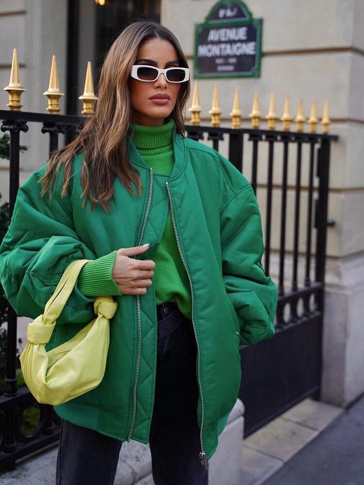 WW | Oversized Bomber Jacket for Women