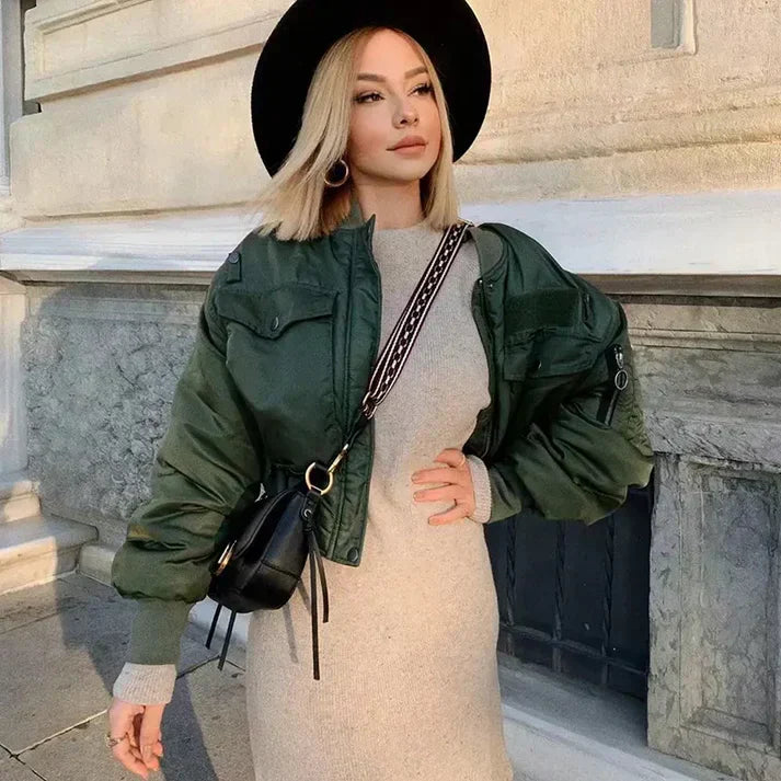 WW | vielseitige damen - bomberjacke