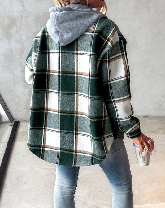 WW | Herbstkarierte Jacke für Damen
