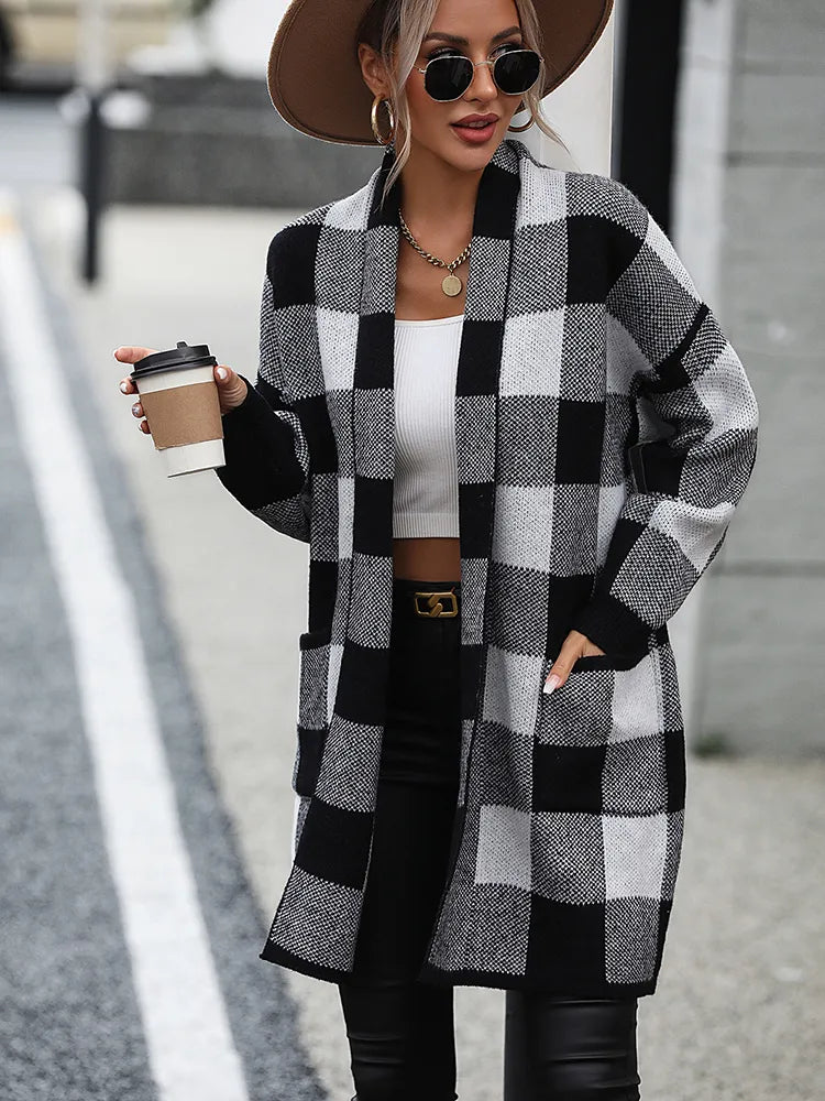 WW | Plaid Midi Jacket