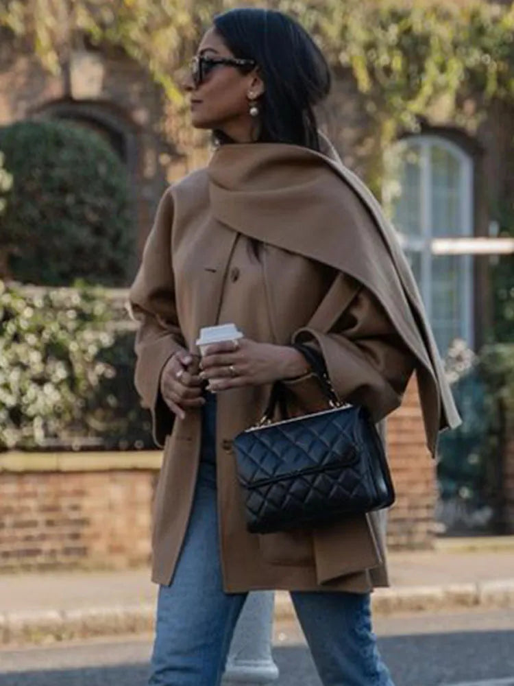 WW | Women's Winter Coat with Scarf