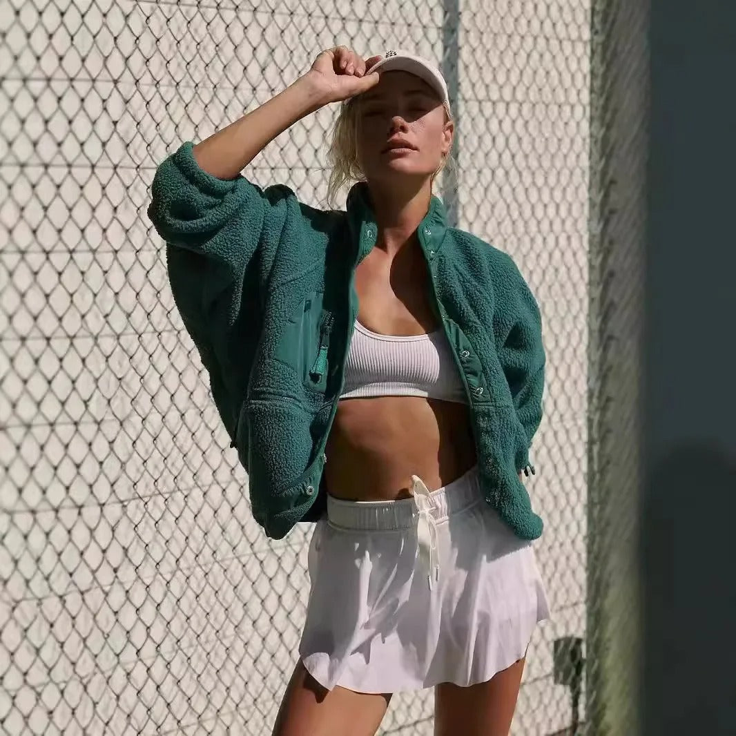 WW | Warm fleece jacket with pockets