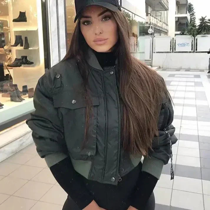 WW | vielseitige damen - bomberjacke