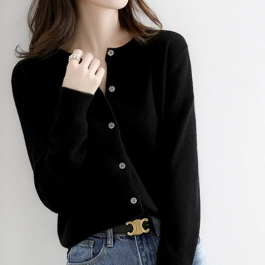 WW | O Ausschnitt gestrickt Pullover