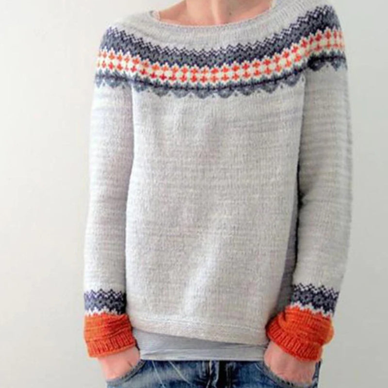 WW | Bequemer Winterpullover - Luxuriöse Baumwollmischung - Warm und stilvoll für jeden Tag