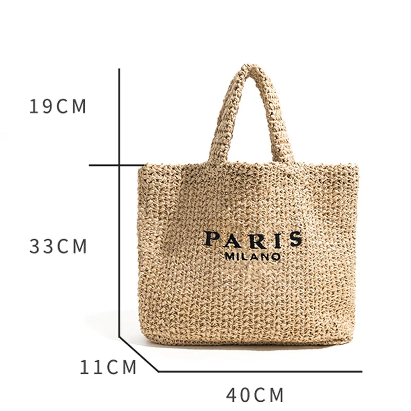 Willow | Braided Beach Bag