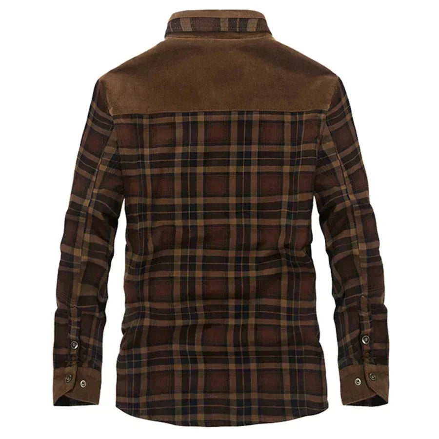 WW | Men's Insulated Plaid Shirt Jacket