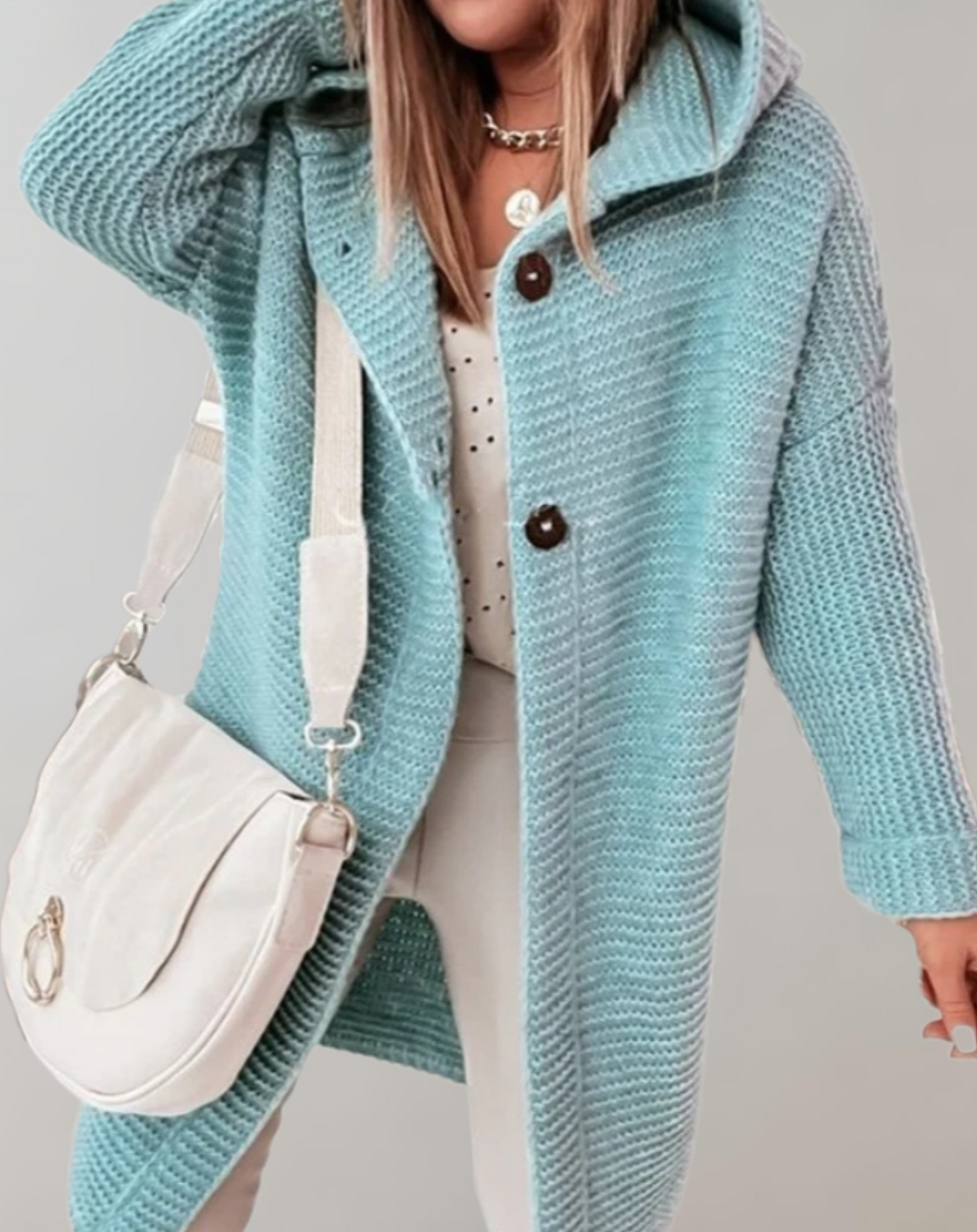 WW | Oversized Hoodie in Cozy and Elegant Knit