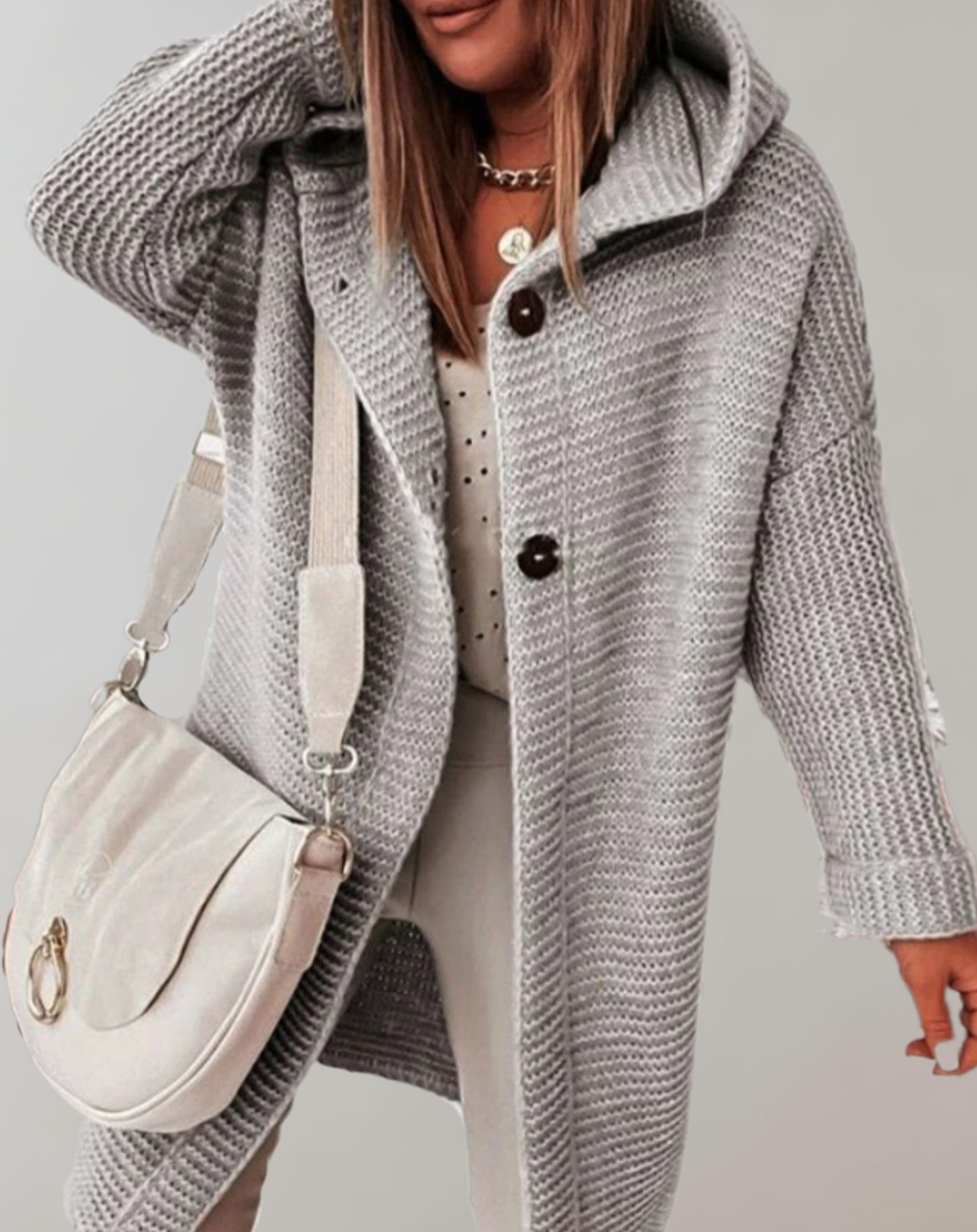 WW | Oversized Hoodie in Cozy and Elegant Knit