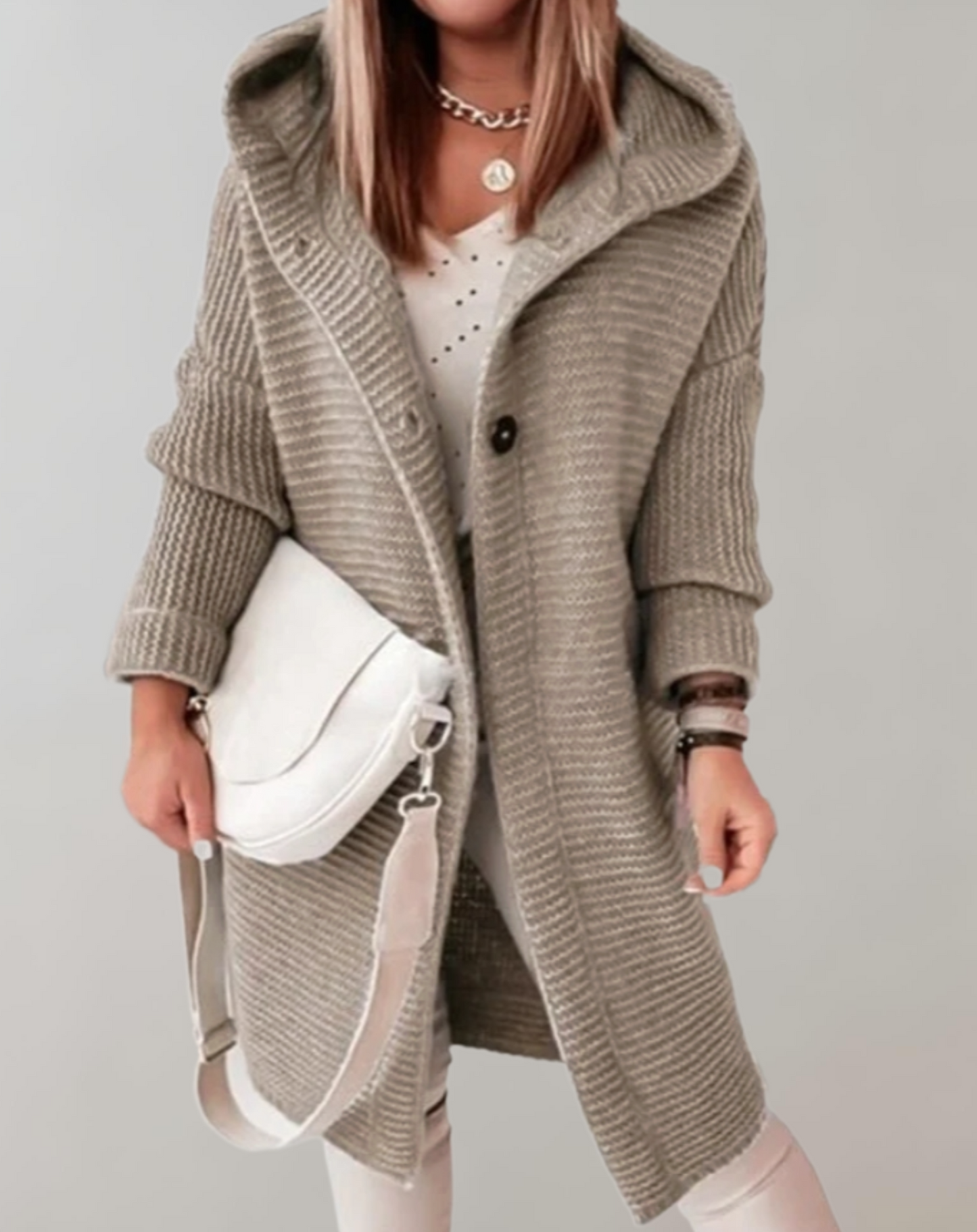 WW | Oversized Hoodie in Cozy and Elegant Knit