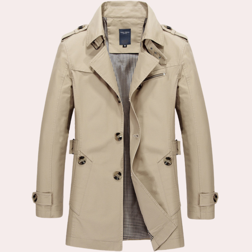 WW | Trenchcoat für Männer - Stilvolle und elegante Frühlingsjacke