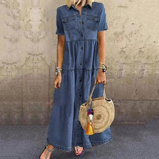 WW | Maxi Denim Dress For Women