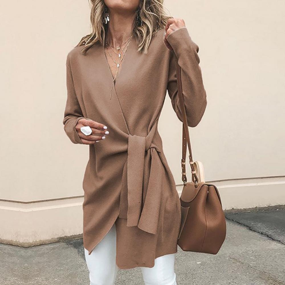WW | Lange Strickjacke