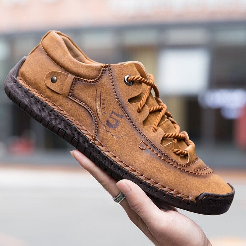 WW | Stylish and Comfortable Leather Platform Training Shoes