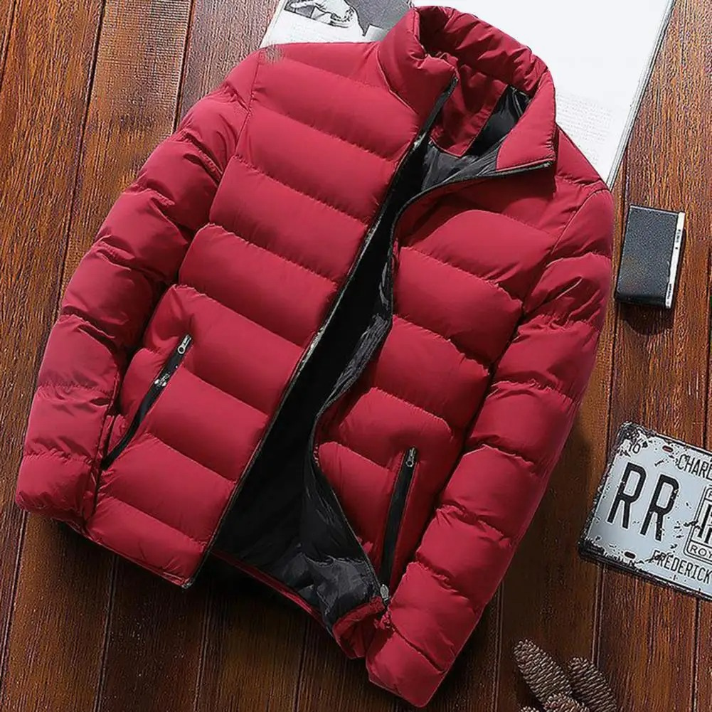WW | Men's Casual Quilted Puffer Coat for Autumn/Winter