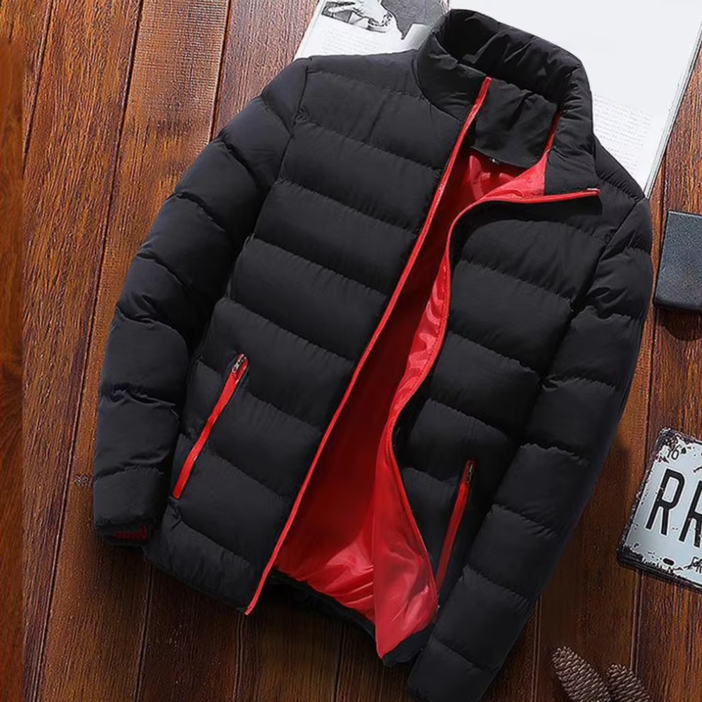 WW | Men's Casual Quilted Puffer Coat for Autumn/Winter