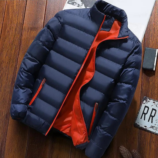WW | Herren Freizeit Stepp-Puffermantel für Herbst/Winter