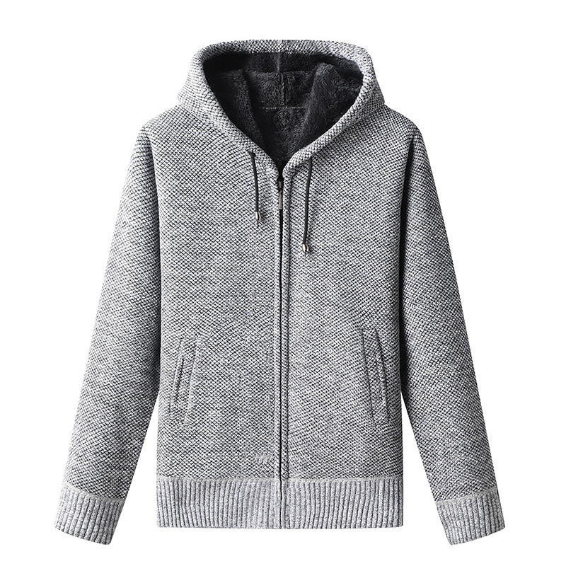WW | Strick Kapuzenpullover Für Herren Im Herbst