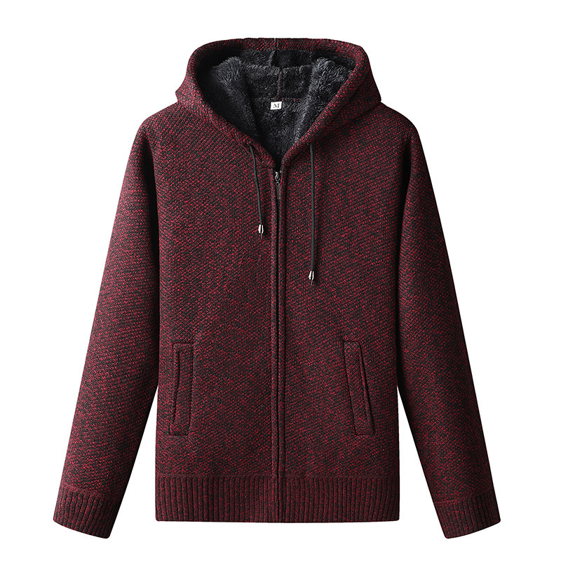 WW | Strick Kapuzenpullover Für Herren Im Herbst