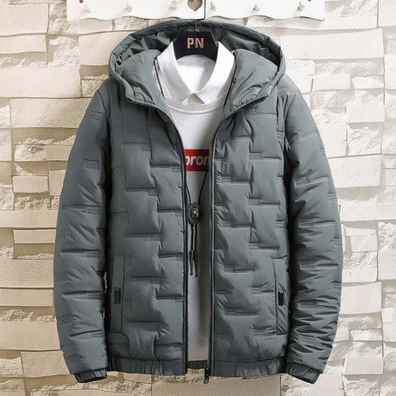 WW | Waterproof Quilted Jacket For Men