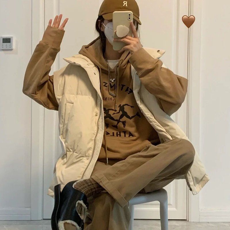 WW | Ärmellose Weste Parkas Frauen
