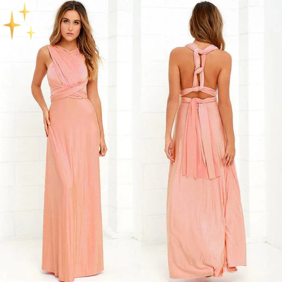 WW | Ärmelloses Damen Maxikleid