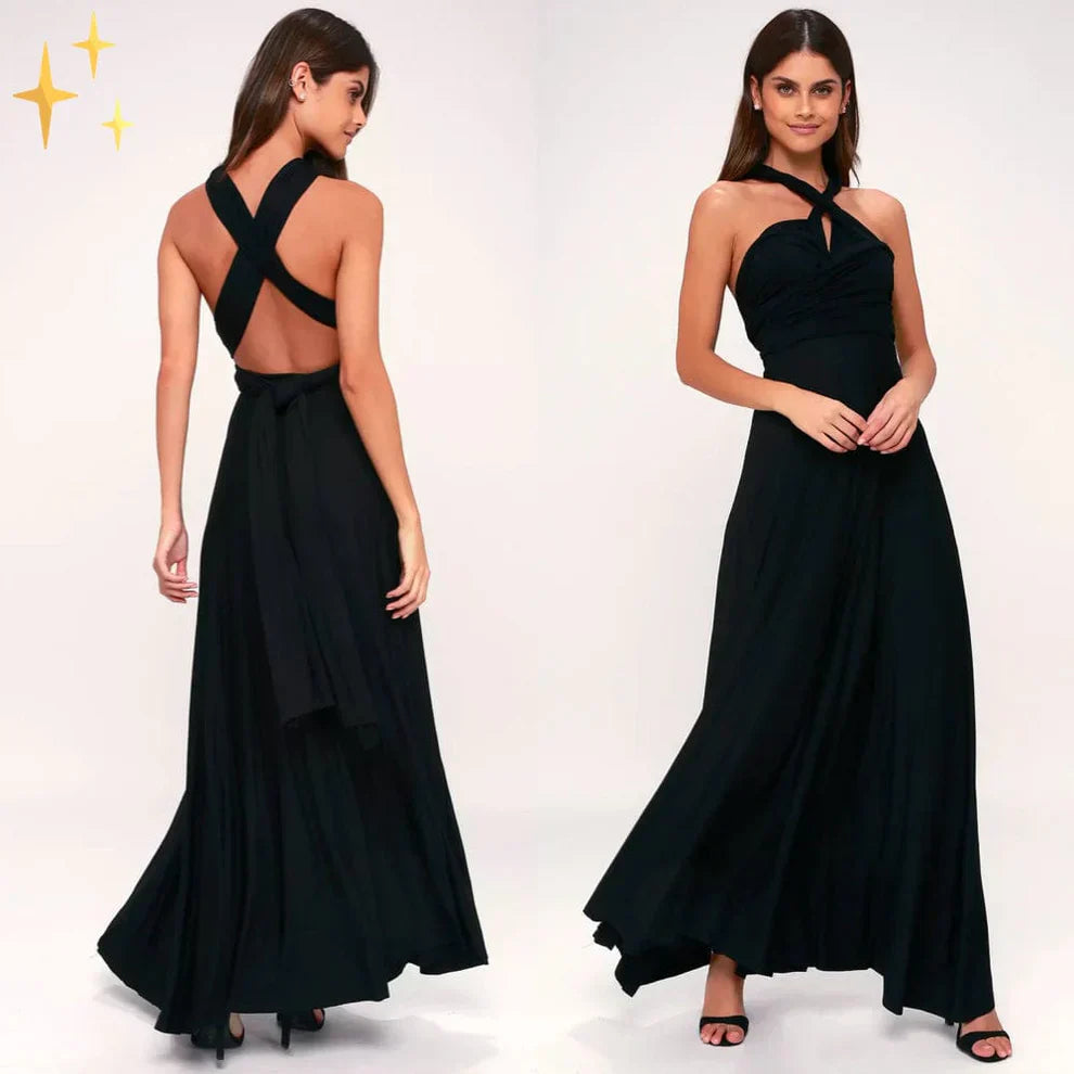 WW | Ärmelloses Damen Maxikleid