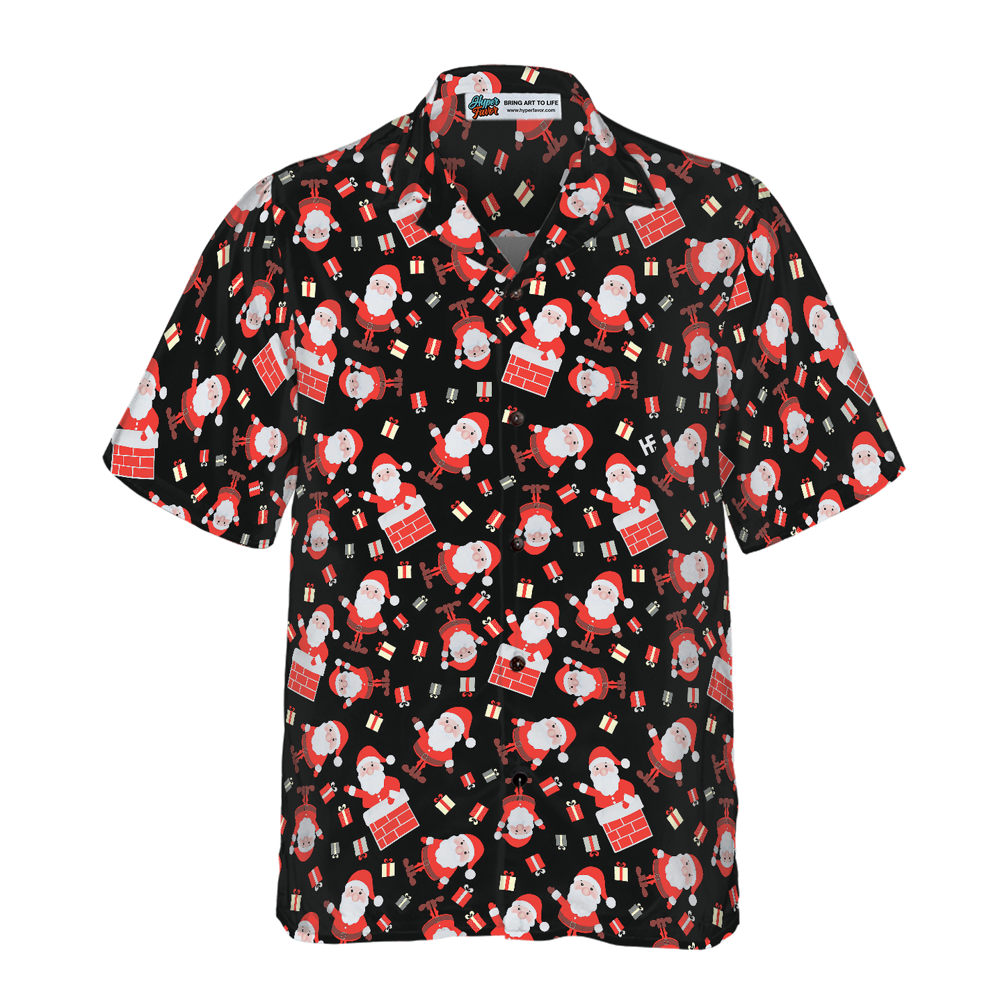 WW | Frohe Weihnachten Santa Claus 12 Hawaiihemd