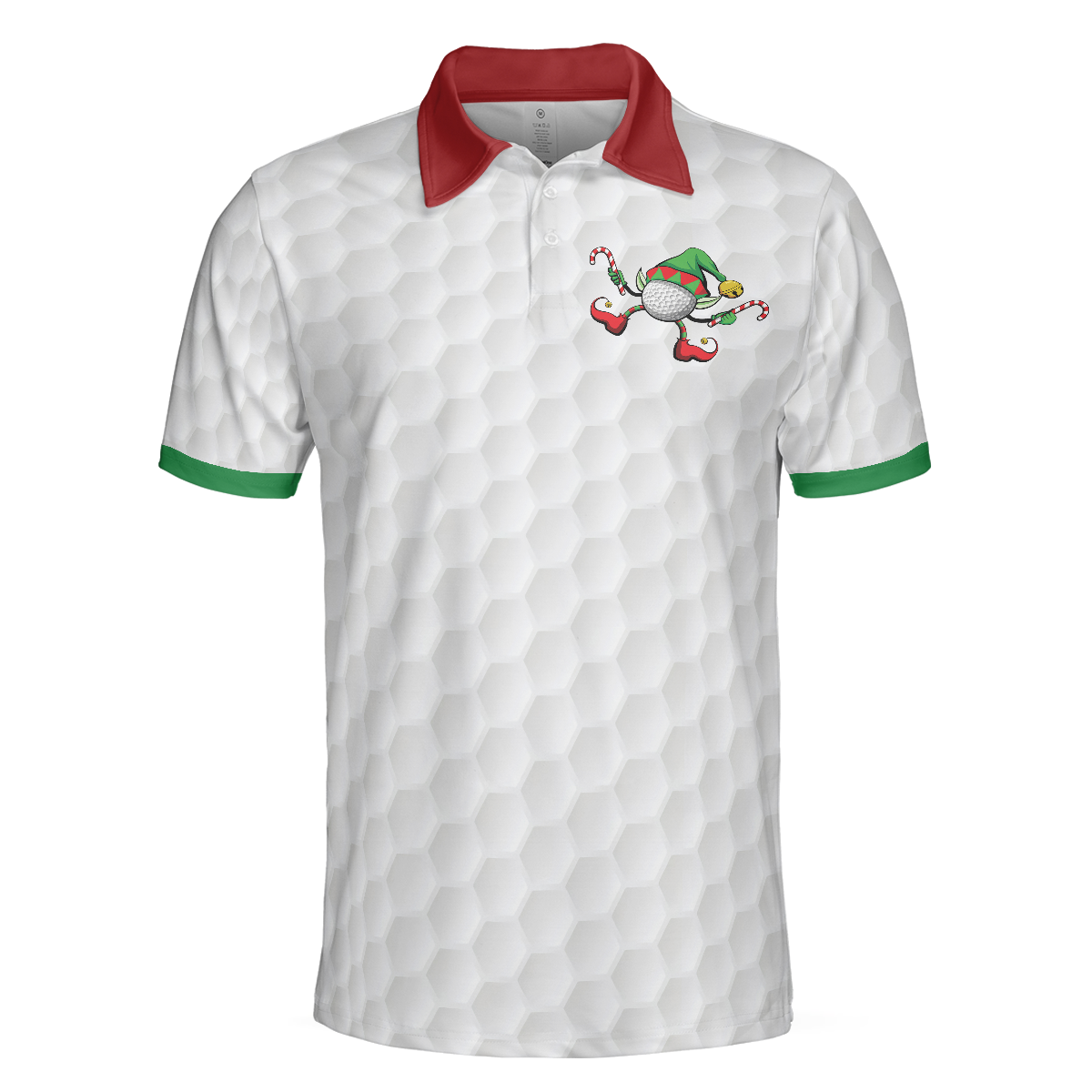 WW | Golf Alles, was ich will Polo-Shirt, Geschenkidee für männliche Golfer, lustiges weihnachtliches Golfhemd