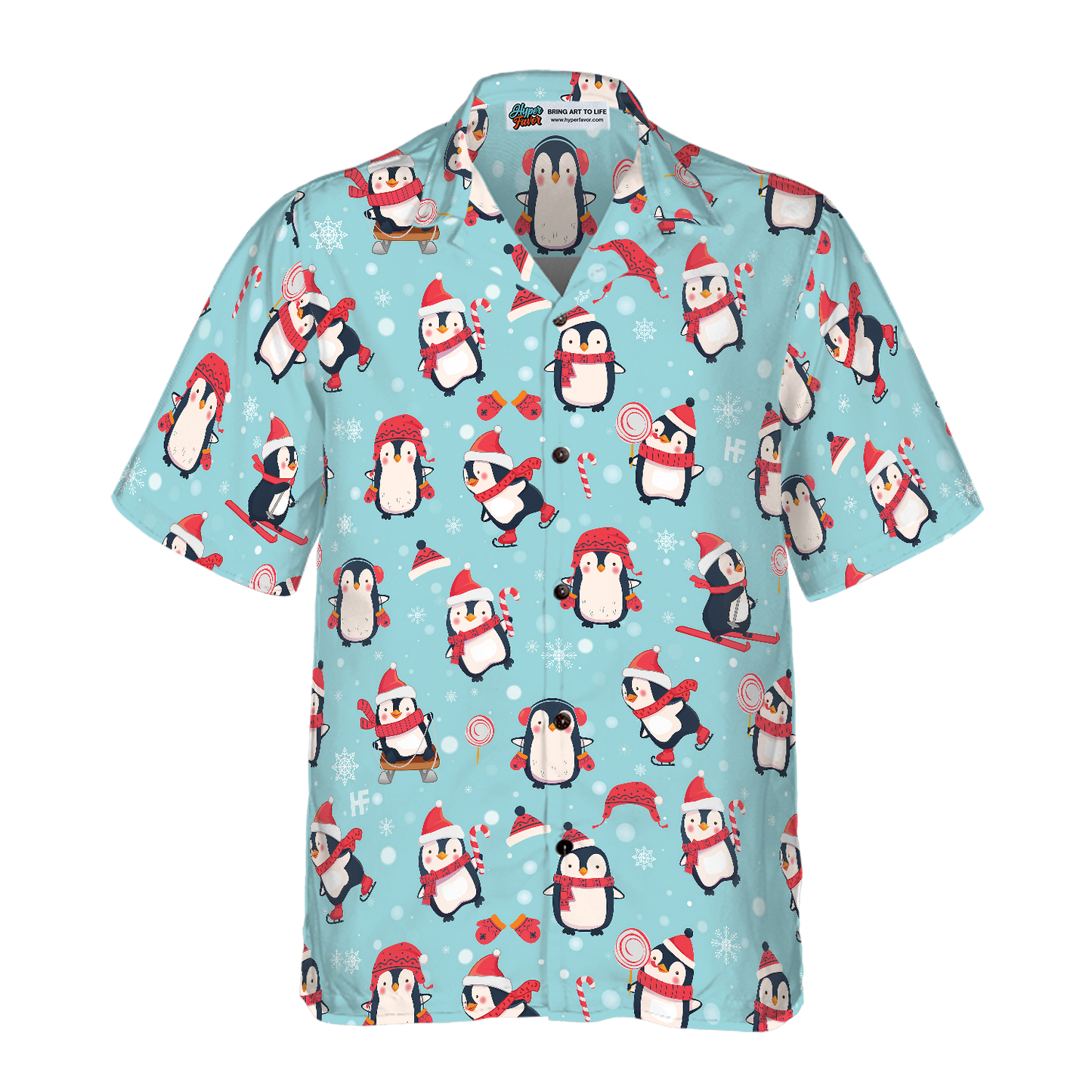 WW | Frohe Weihnachten Muster 5 Hawaiian Shirt