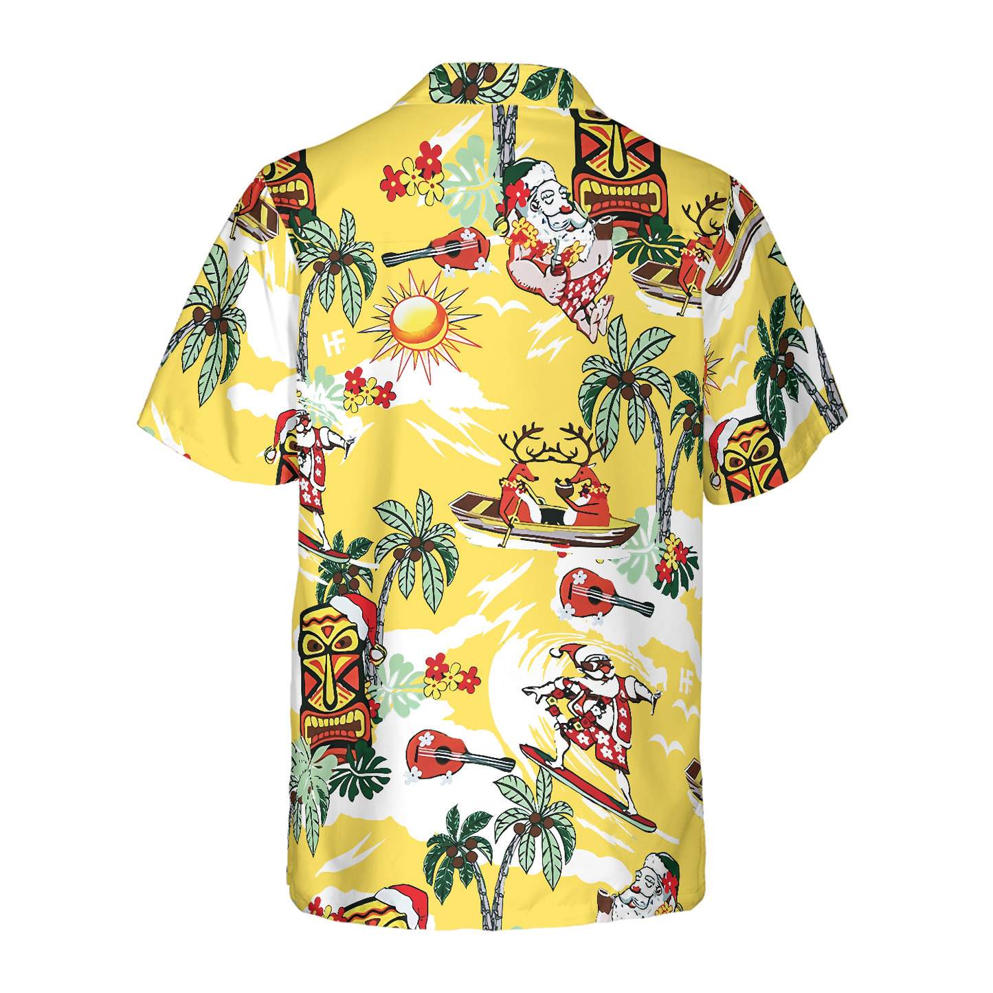 WW | Frohe Weihnachten Santa Claus 15 Hawaiian Shirt