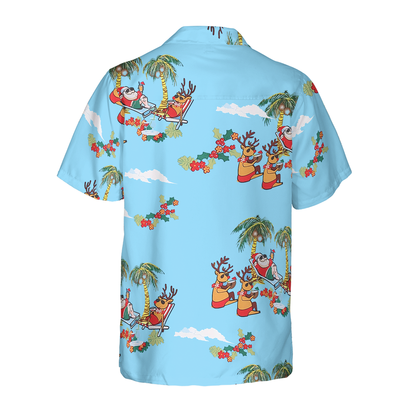 WW | Frohe Weihnachten Santa Claus 2 Hawaiian Shirt