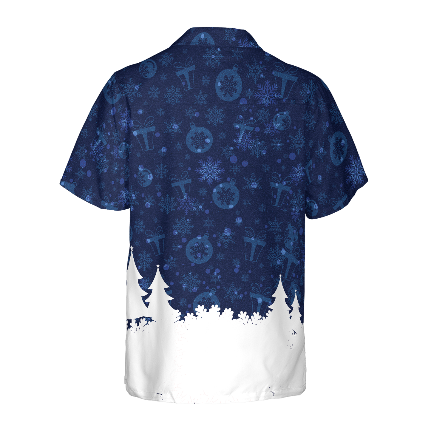 WW | Hyperfavor Weihnachtsbaum Hawaiian Shirt, Weihnachtshemden Kurzarm Button-Down-Hemd für Männer und Frauen